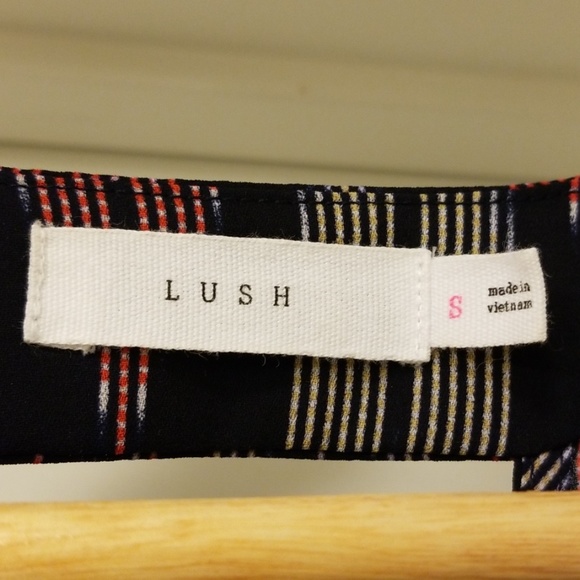 😍😍Lush elastic waist geometric print dress - Picture 7 of 7